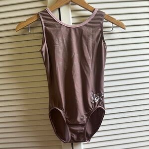 Kids Dusty Rose Simone Biles Leotard